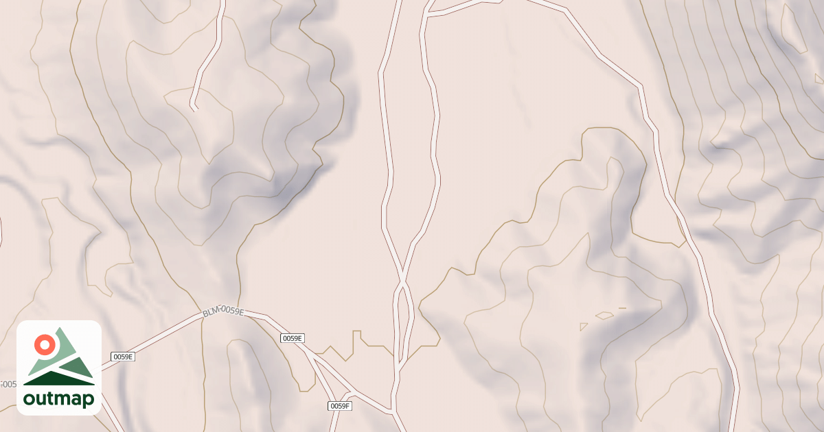 Map of BLM National GTLF Public Motorized Roads 20a1dee9-5650-49fb-b6ac-c22a70e8373b
