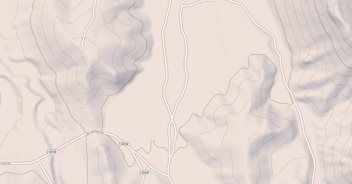 Map preview of BLM National GTLF Public Motorized Roads 20a1dee9-5650-49fb-b6ac-c22a70e8373b