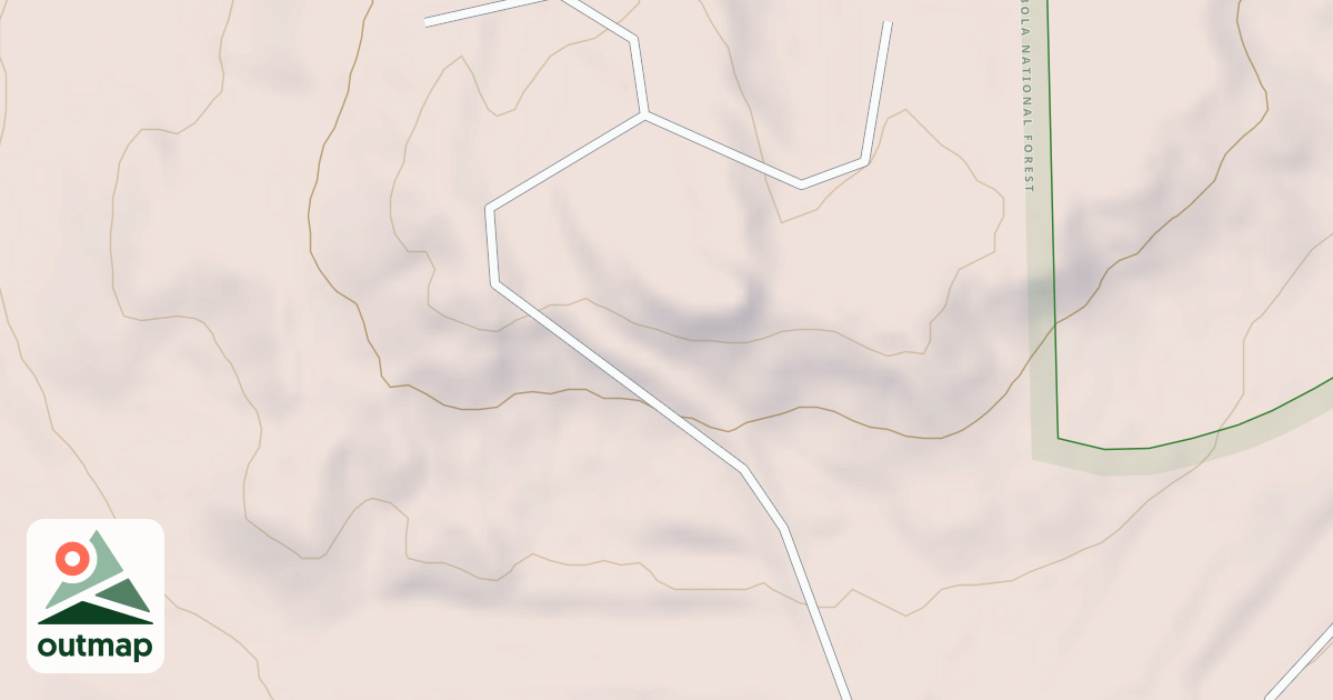Map of CONTINENTAL DIVIDE
