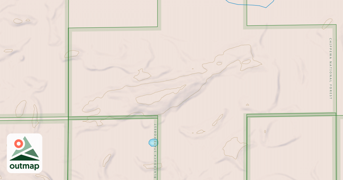 Map of FR 3404 SPUR A