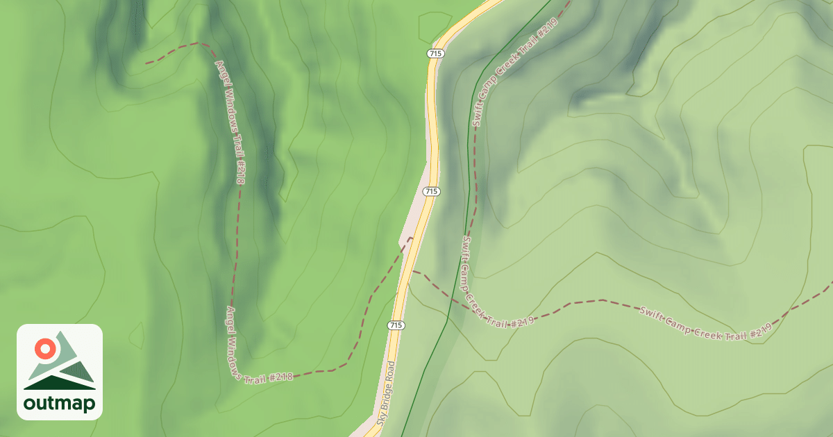 Map of ANGEL WINDOWS