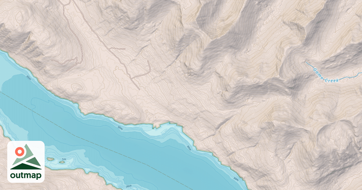 Map of 15 MILE