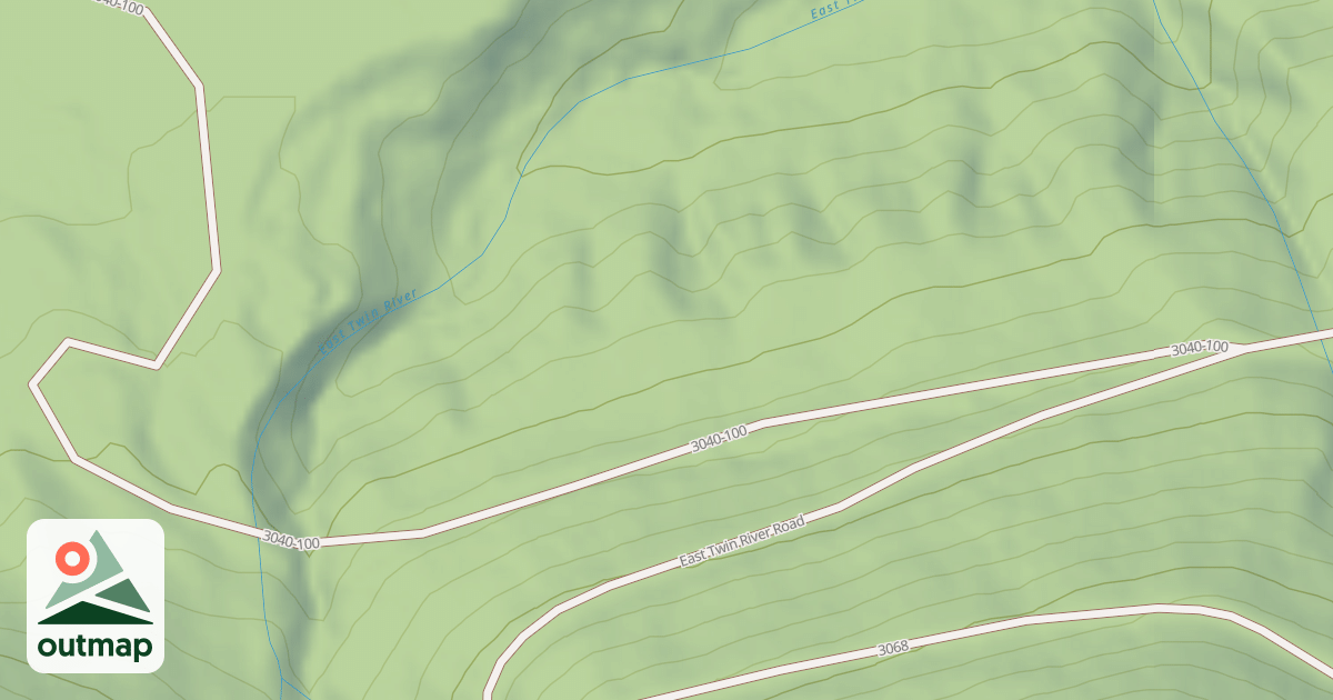 Map of USFS National Forest System Roads {3AEAC555-BB24-4508-B737-C4614C7A3A72}