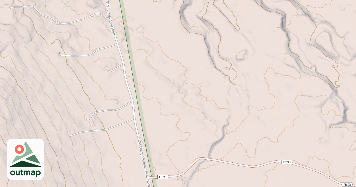 Map of Agnew Trail Snomo