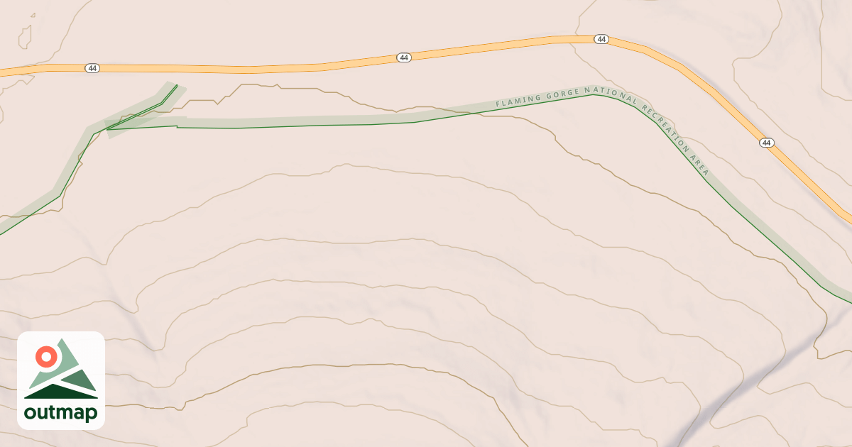 Map of Don Hatch Memorial Snowmobile