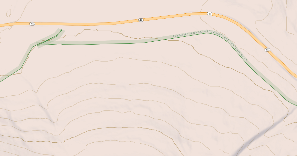 Map preview of Don Hatch Memorial Snowmobile