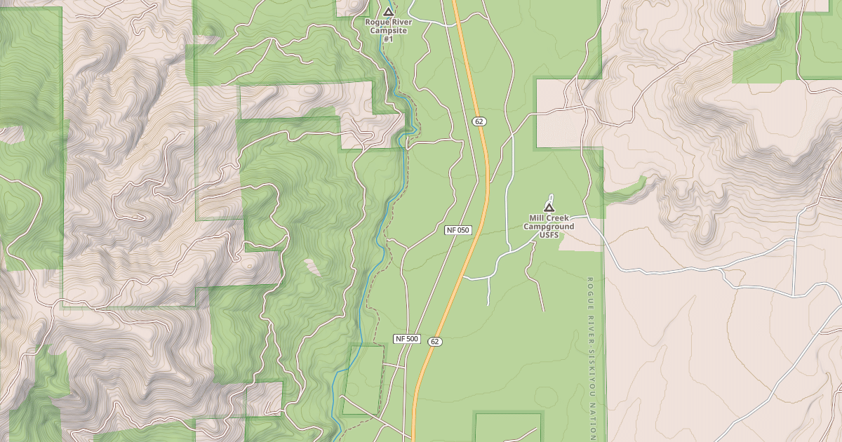 Map preview of USFS Motor Vehicle Use Map Roads {04095477-7D53-47AE-8773-A3B37F3ABC6D}