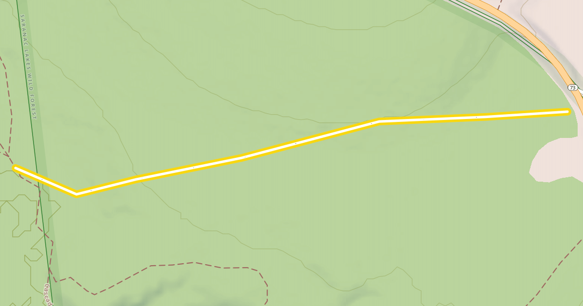 Map preview of Jack Rabbit Trail