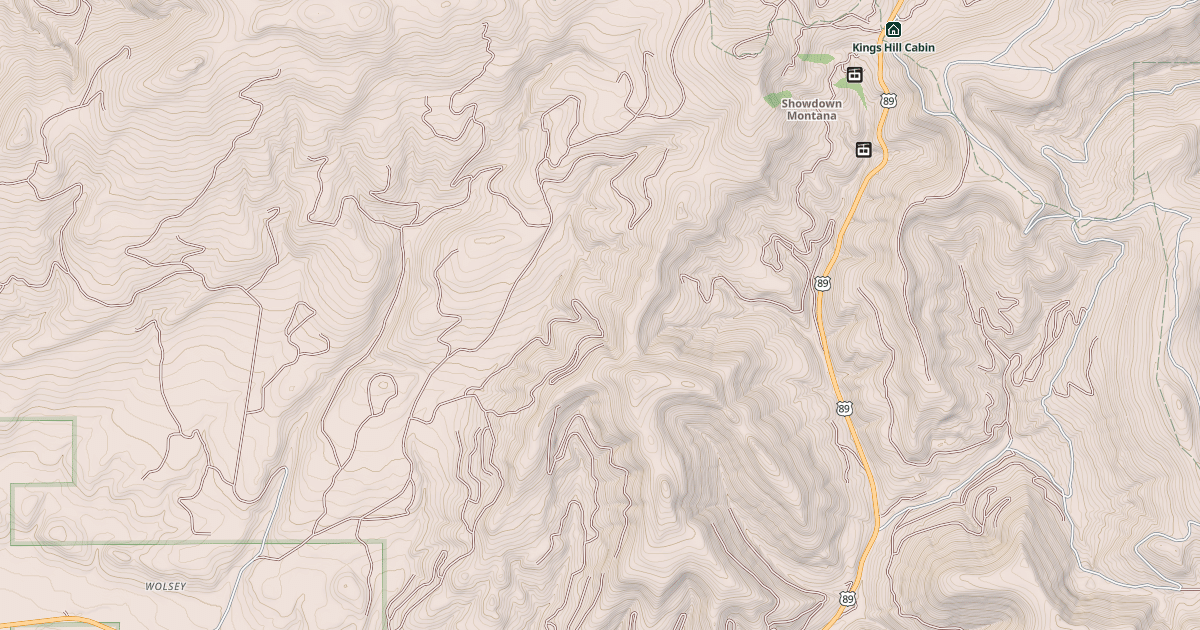 Map preview of RANCH CREEK TERRA
