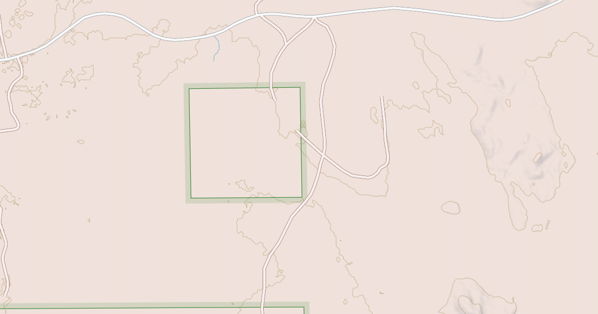 Map preview of BISHOP LAKE SPUR C