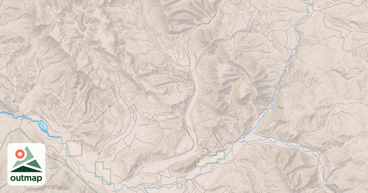 Map of FISH CREEK ROAD SNOWMOBILE