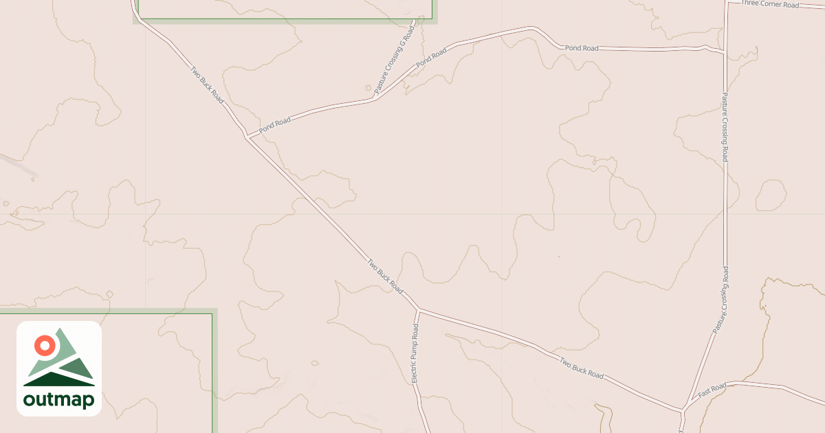 Map of TWO BUCK