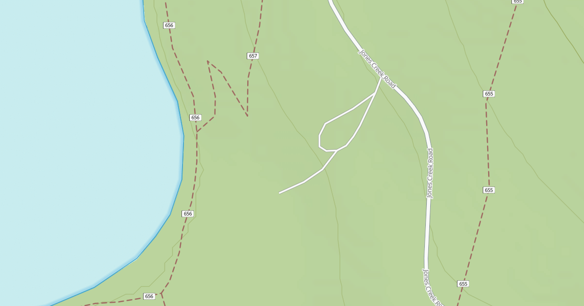 Map preview of LOST LAKE ORGANIZATIONAL RD