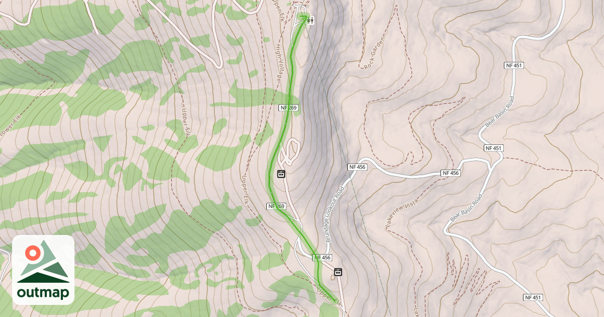 Map of Cat Track