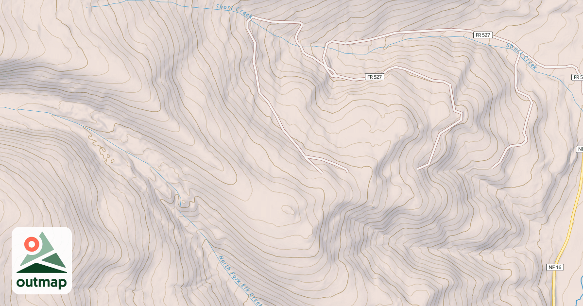 Map of USFS National Forest System Roads {3BB2DCA3-70A9-4FBD-9693-113922033609}