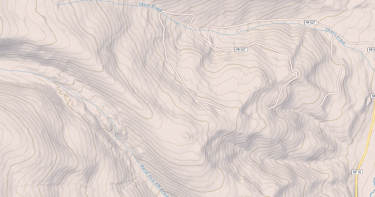 Map preview of USFS National Forest System Roads {3BB2DCA3-70A9-4FBD-9693-113922033609}