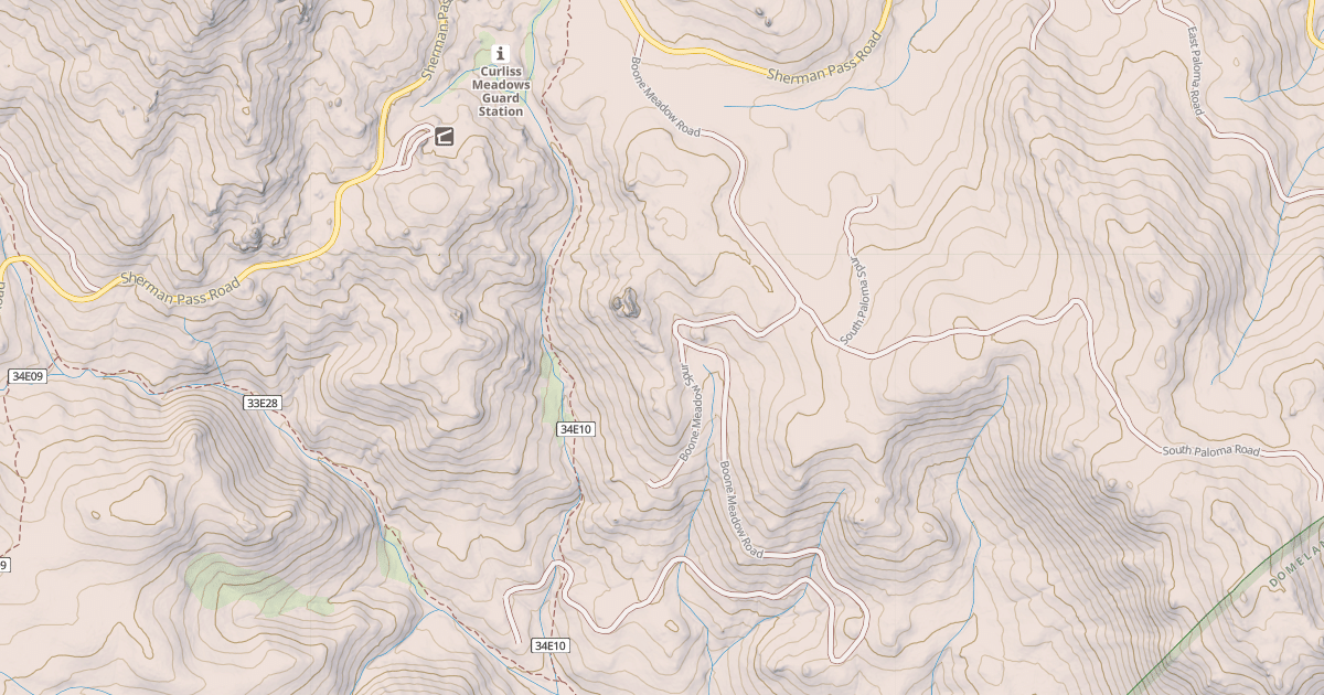 Map preview of BOONE MEADOW