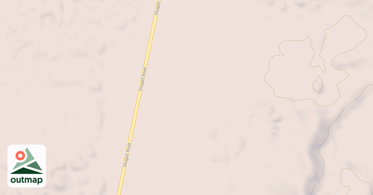 Map of Hackberry Trail System - Dunes Access