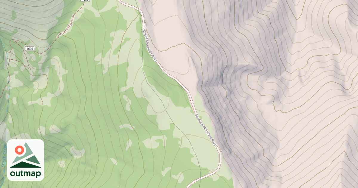 Map of Gwt Francis Peak To Morgan Co.