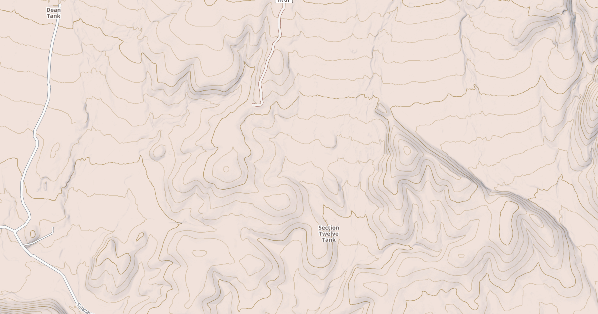 Map preview of SALAZAR CANYON