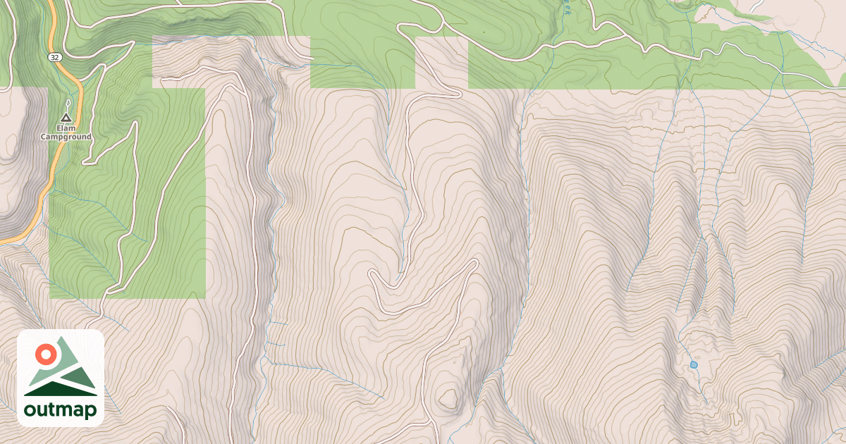 Map of DEER CR S
