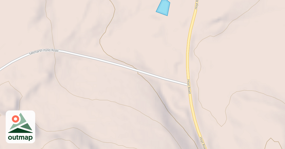 Map of Saltmarsh Pond Rd