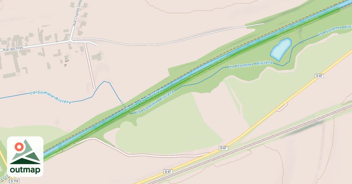 Map of Single Berge du Noirieu