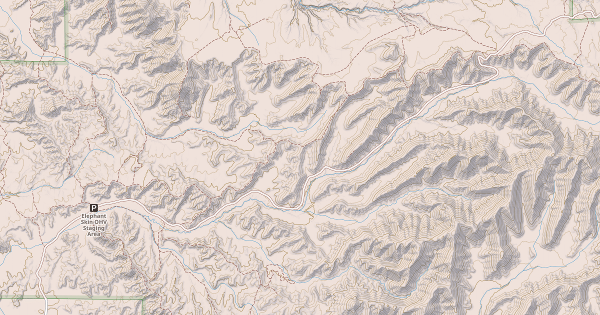 Map preview of BLM National GTLF Public Motorized Roads 461e3c5e-ed28-446b-b671-31fa8f1ea630