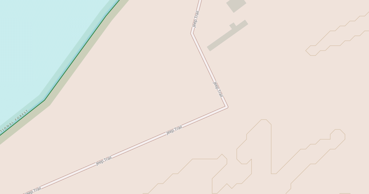Map preview of Takeout Alternate Trail