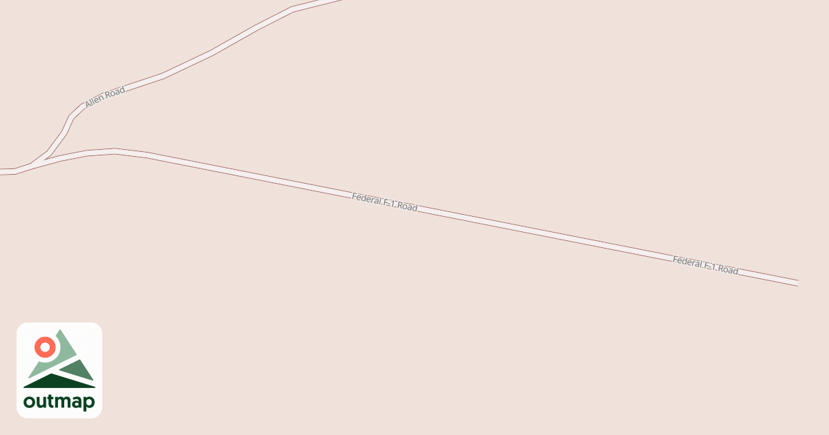 Map of FEDERAL F-1