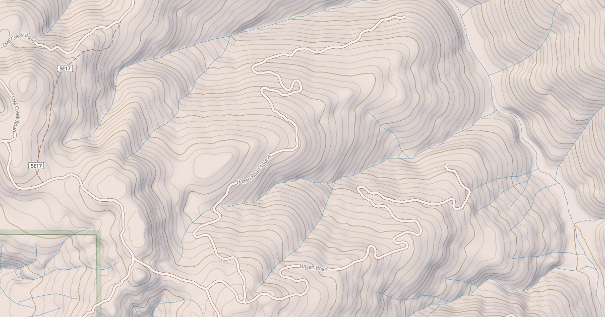 Map preview of HAZEN