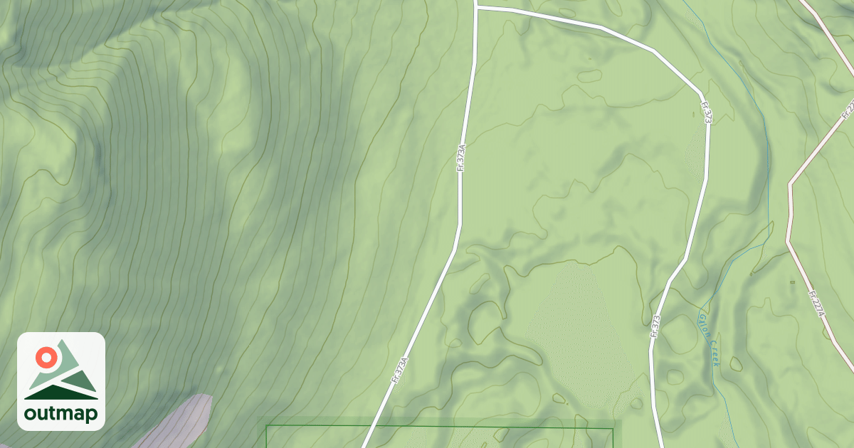 Map of GILLON CREEK A