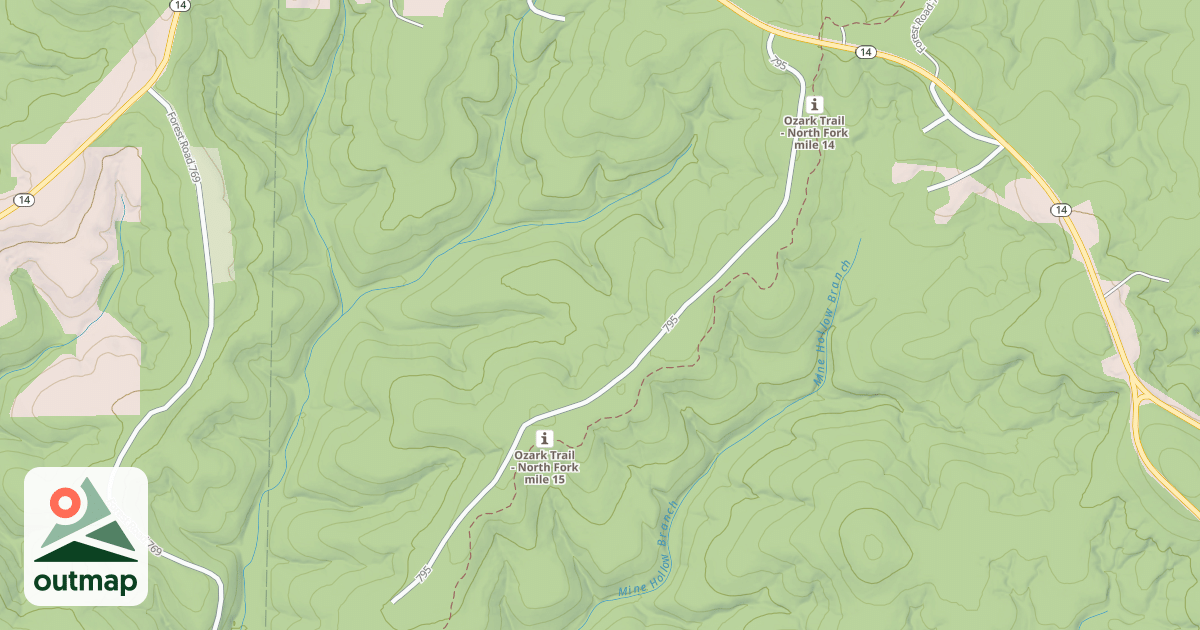 Map of HAY RIDGE
