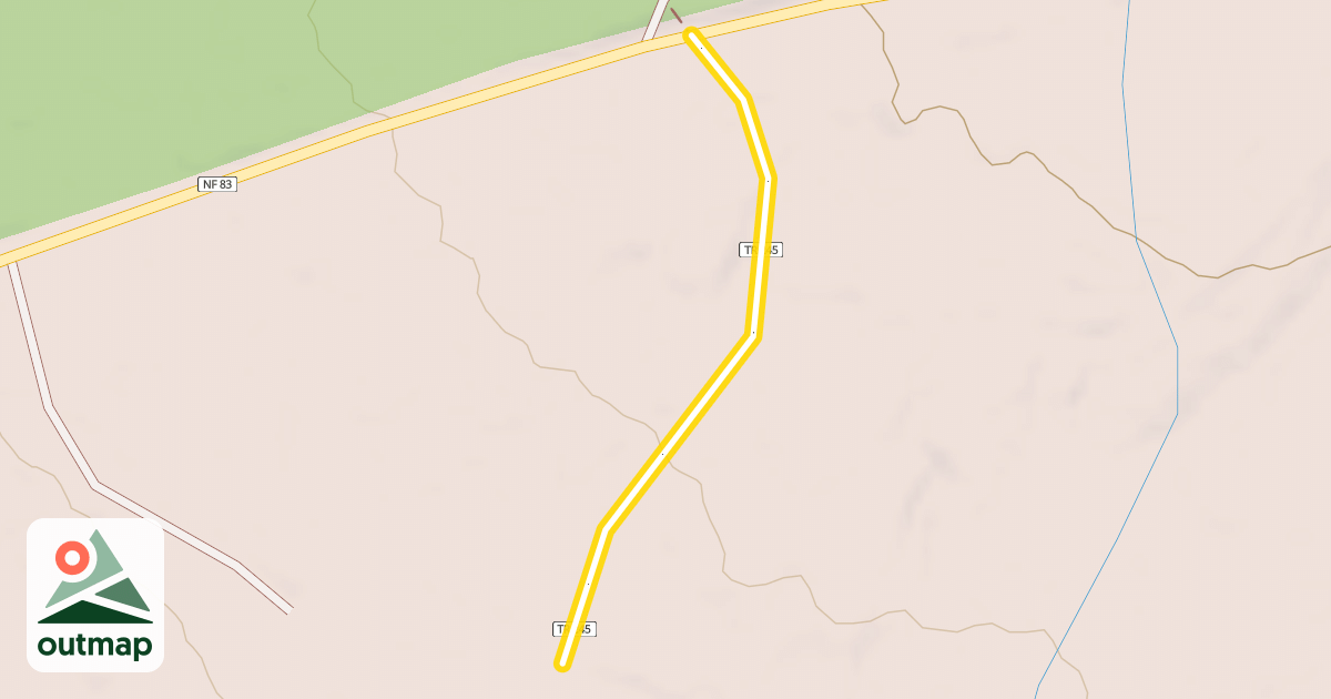 Map of Pine Marten Trail