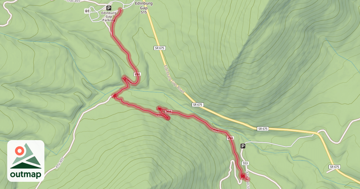 Map of 494