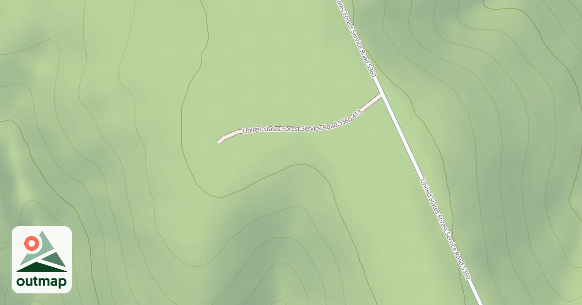 Map of USFS Motor Vehicle Use Map Roads {47076CC7-37A7-4508-97A2-2754A685C46E}