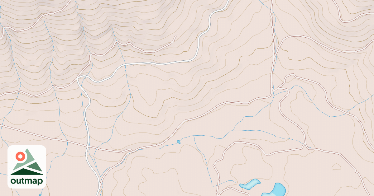 Map of SOUTH BEAR VALLEY