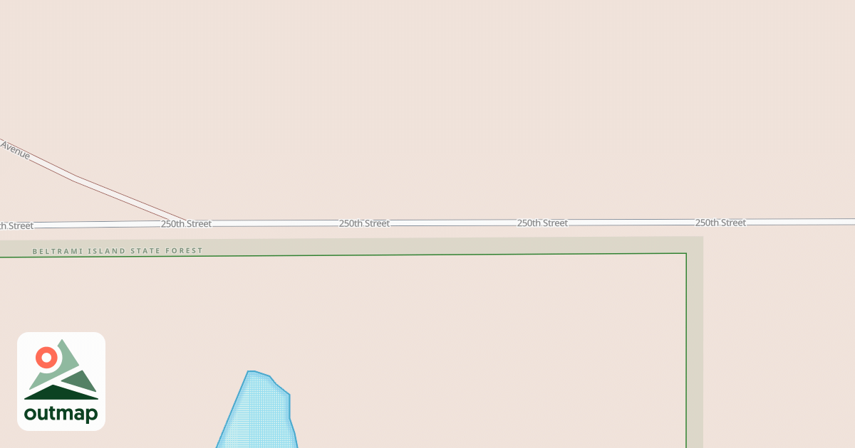 Map of Warroad/Roseau Trails