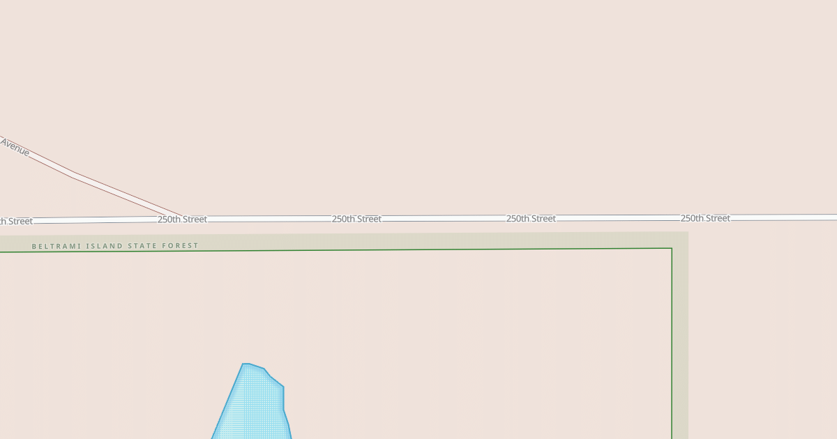 Map preview of Warroad/Roseau Trails