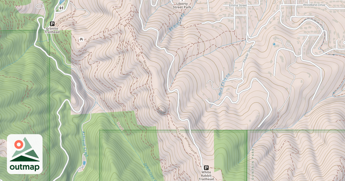Map of ASHLAND LOOP