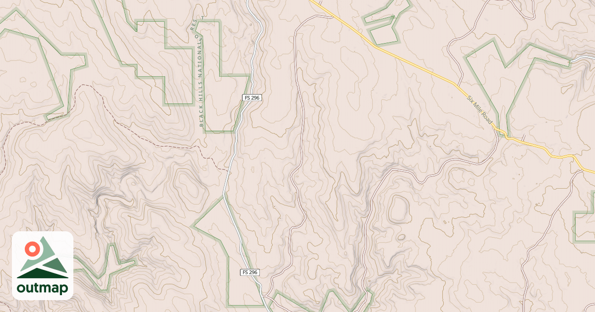 Map of Ditch Creek 44