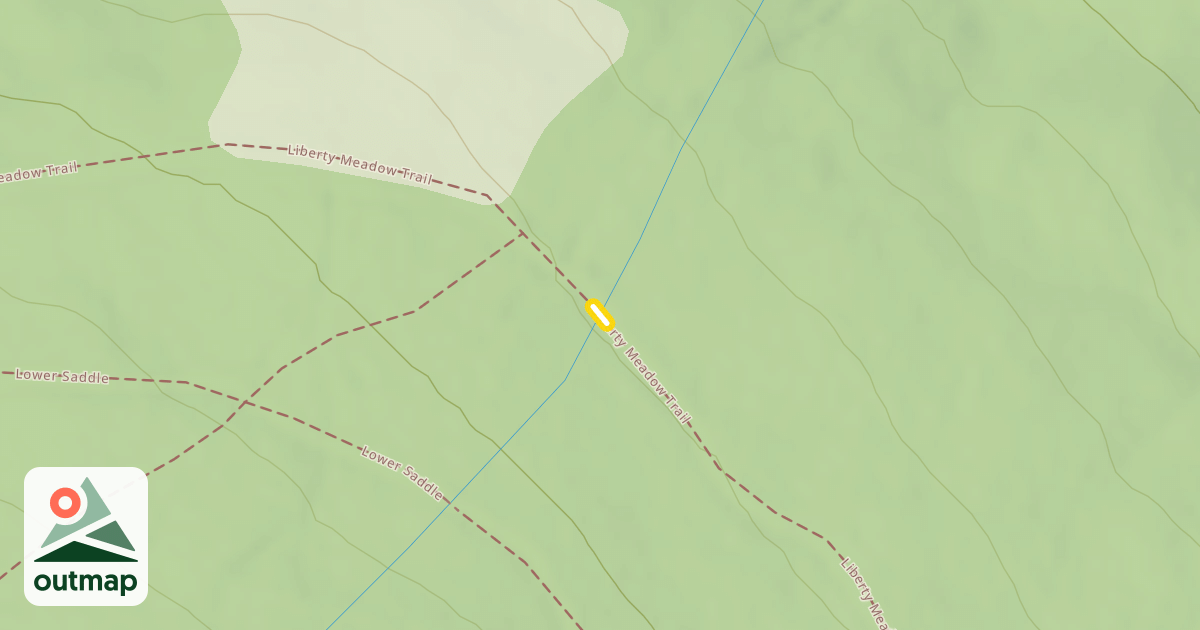 Map of Liberty Meadow Trail