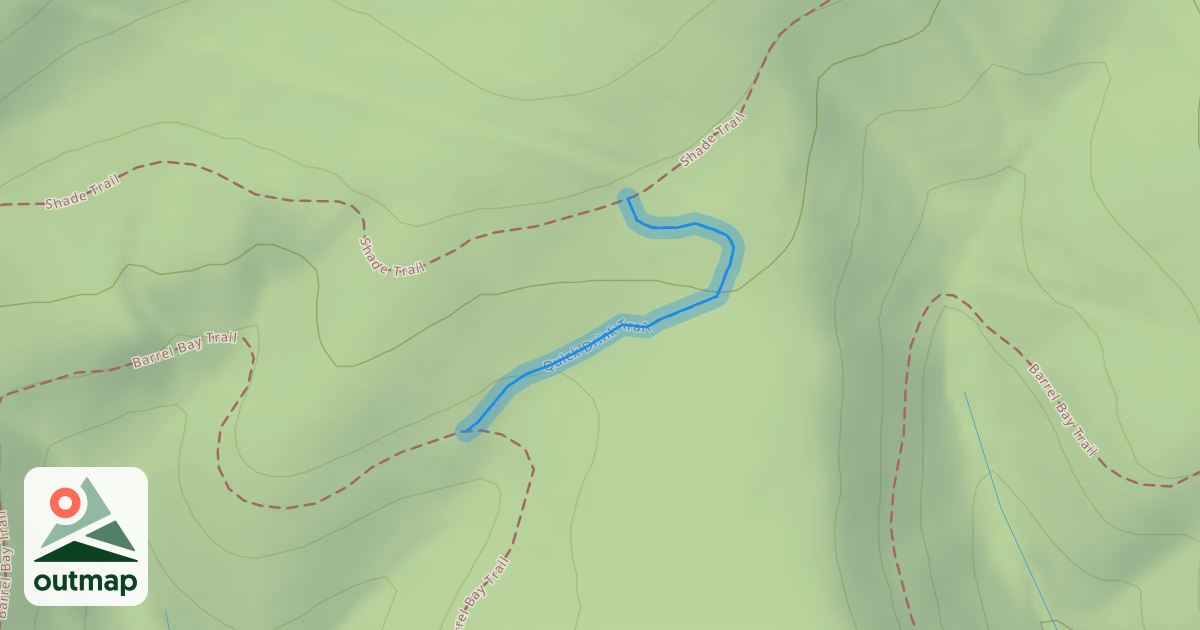Map of Quick Drink Trail