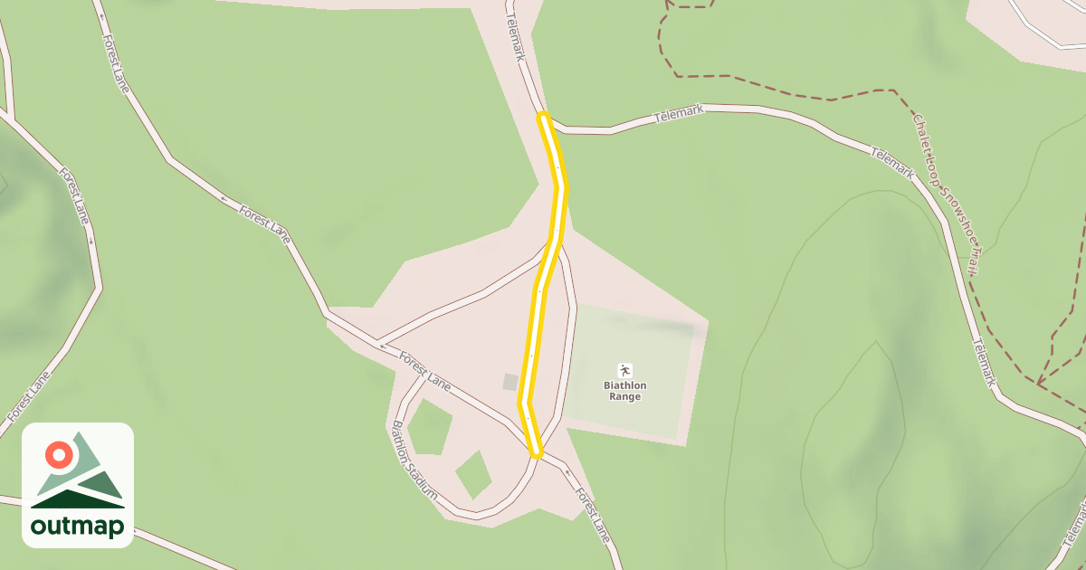Map of Biathlon Stadium