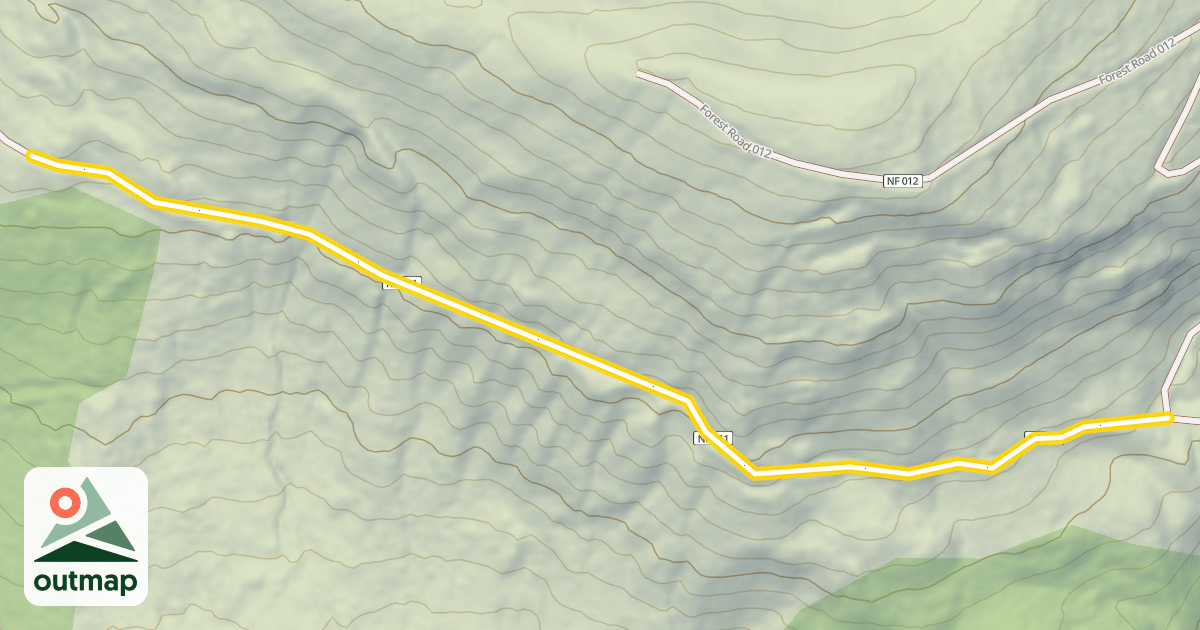 Map of Forest Road 011