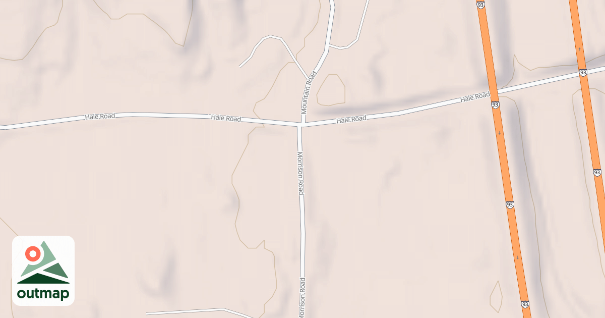 Map of Morrison Rd