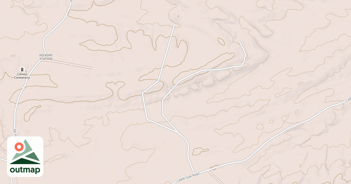Map of BROKEN STRAW