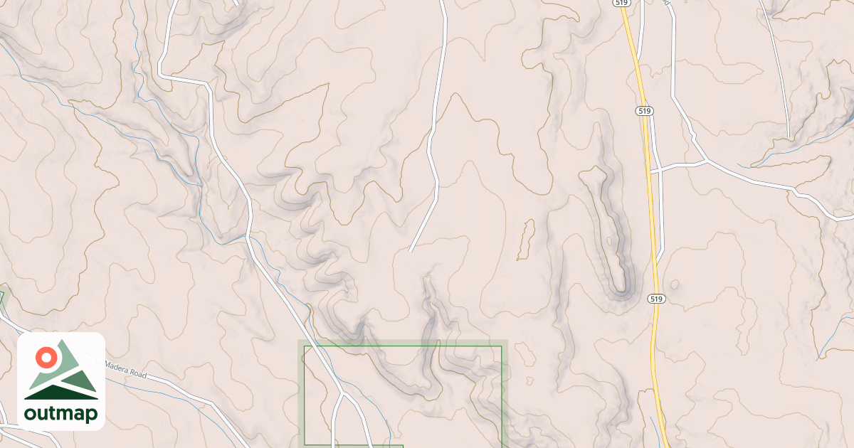 Map of LA MADERA
