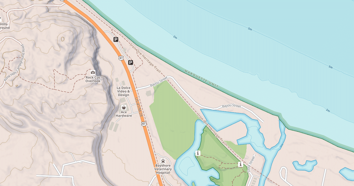 Map preview of North Country National Scenic Trail