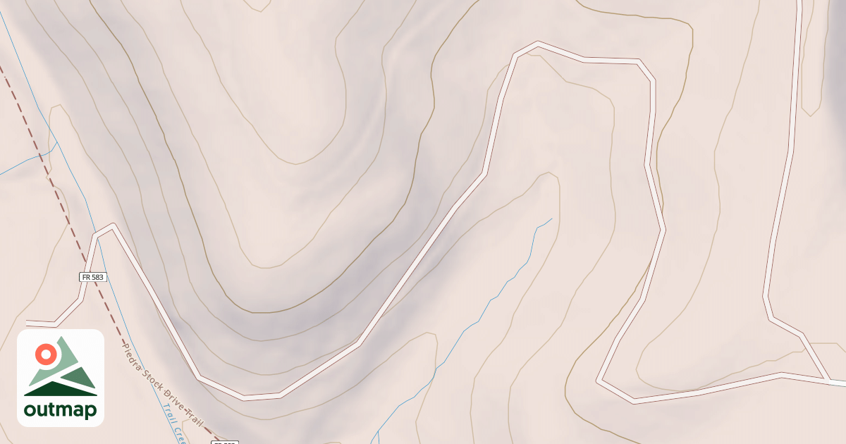 Map of TRAIL RIDGE F